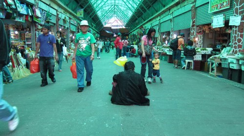 The man @ Baguio City public market